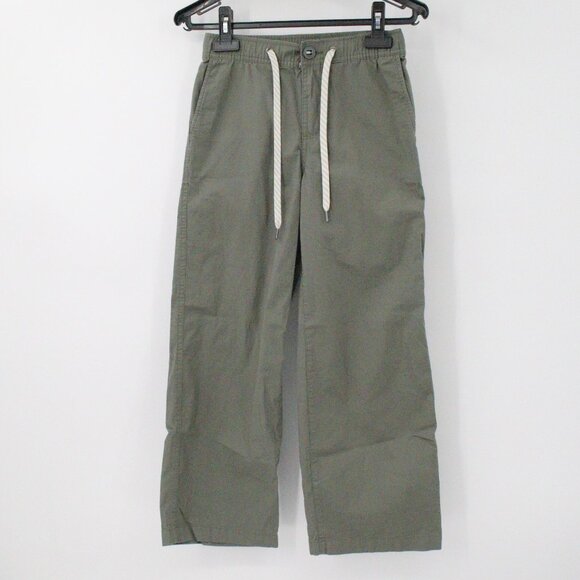 Vuori Pants - Vuori Pants Womens XXS Crop Ripstop Outdoor Hiking Wide Leg drawstring Green